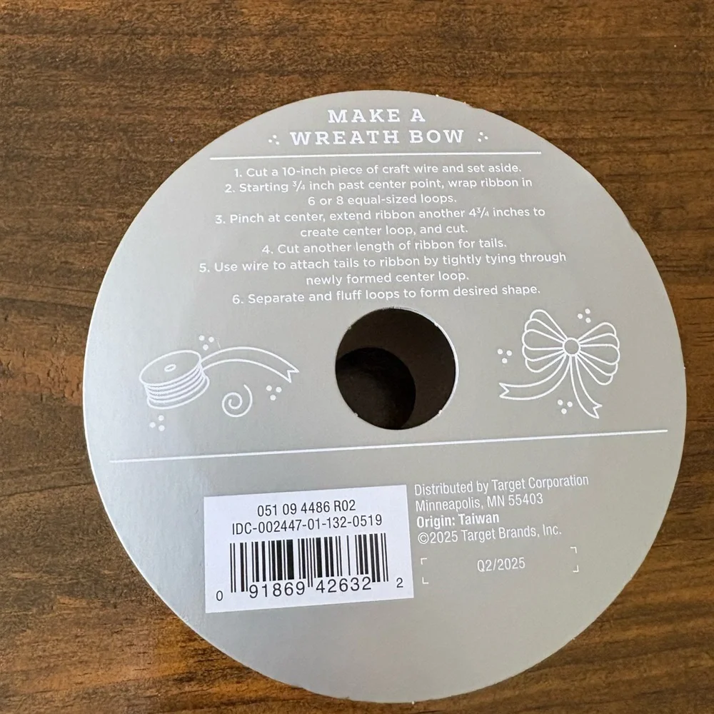 Wondershop Pale Blue Ribbon